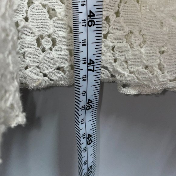 P Luca Milano Size Small Cream Maxi Dress - Picture 7 of 7